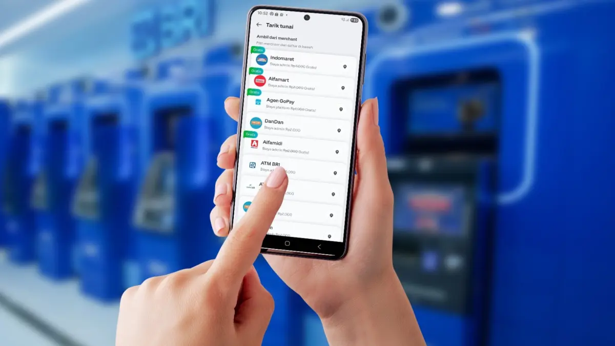BRI perkenalkan fitur tarik tunai saldo GoPay. (Ist)