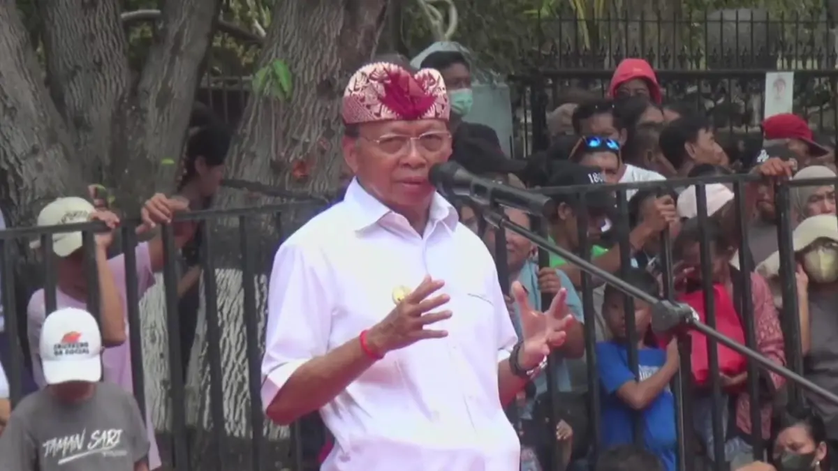 Gubernur Bali, I Wayan Koster