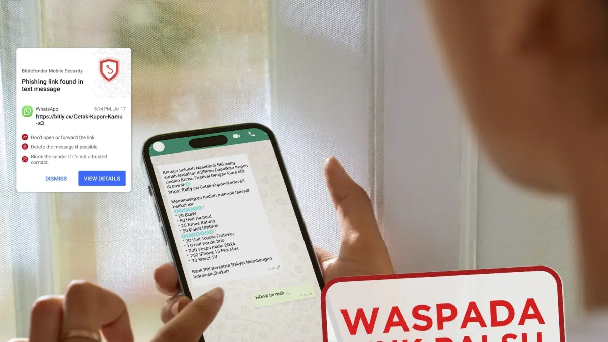 BRI Imbau Masyarakat Waspada Kenali Modus Link Palsu