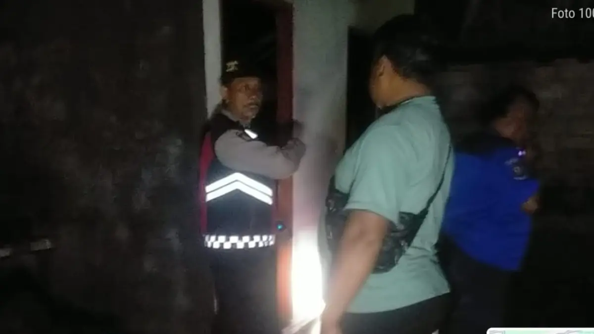 Kebakaran yang meludeskan rumah warga di Tamblang, Buleleng, Kamis (2/4/2026). (Ist)