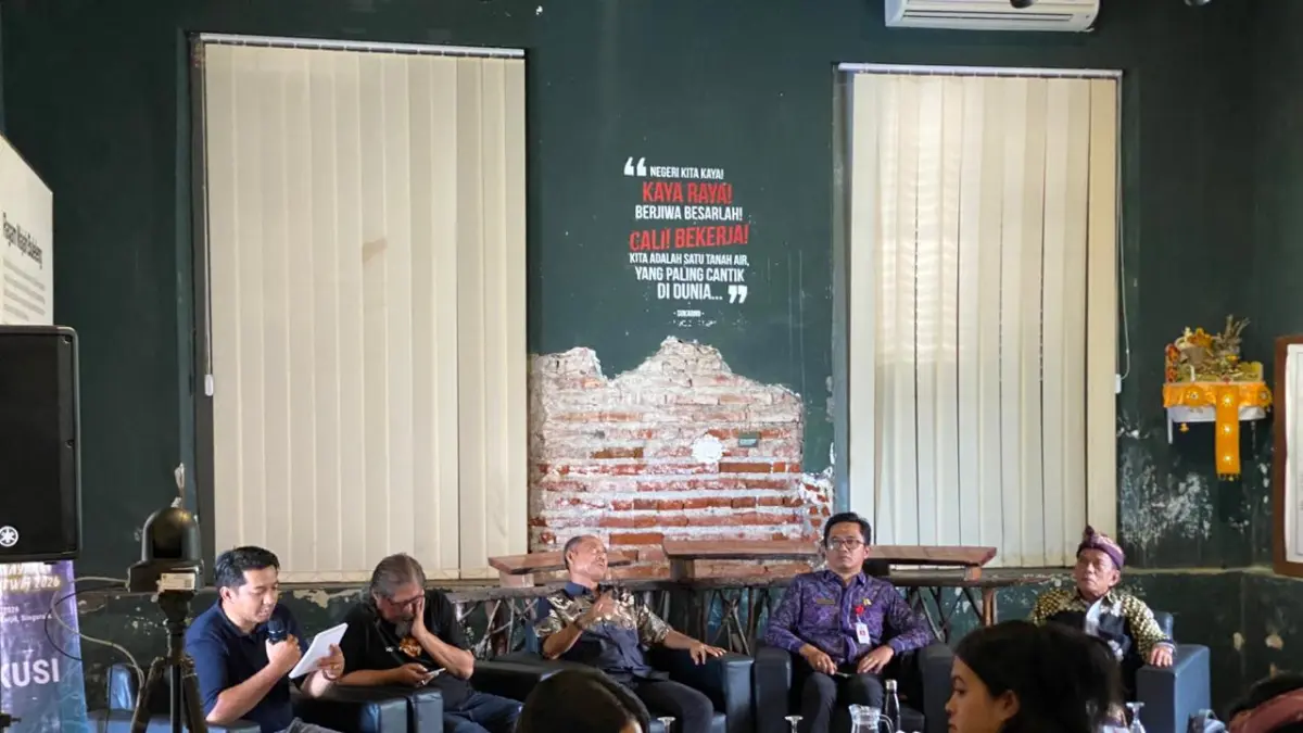 Diskusi tentang Wayang dan Pemanfaatan Museum dalam Festival Wayang Bali Utara.
