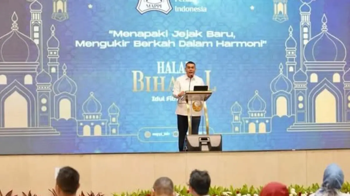 Wakil Menteri Agraria dan Tata Ruang/Wakil Kepala Badan Pertanahan Nasional (Wamen ATR/Waka BPN), Ossy Dermawan, menghadiri halalbihalal Masyarakat Profesi Penilai Indonesia (MAPPI) dalam rangka Idulfitri 1447 H, di Jakarta pada Rabu (8/4/2026). (Ist)