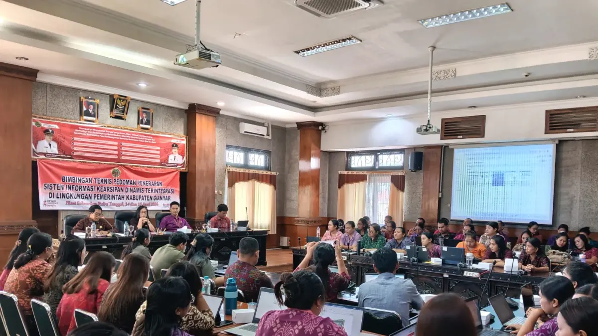 BIMTEK : Bimbingan Teknis (Bimtek) penggunaan aplikasi SRIKANDI.