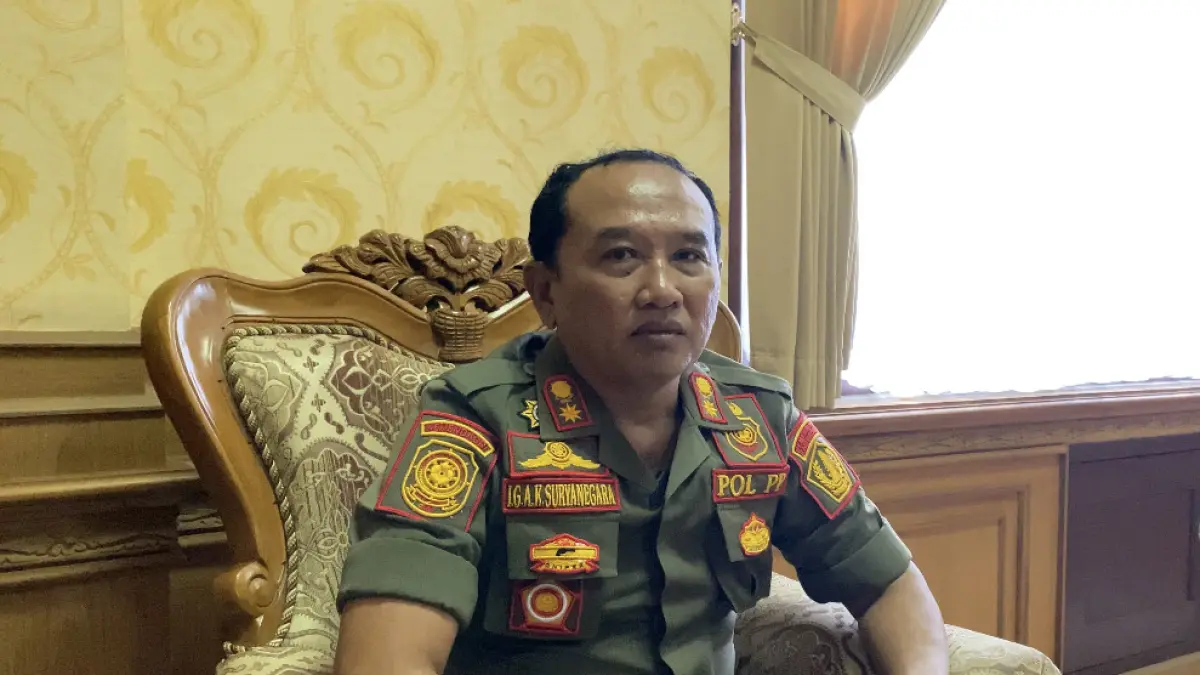 Kasatpol PP Badung, I Gusti Agung Ketut Suryanegara. (Dok. Bali Express)