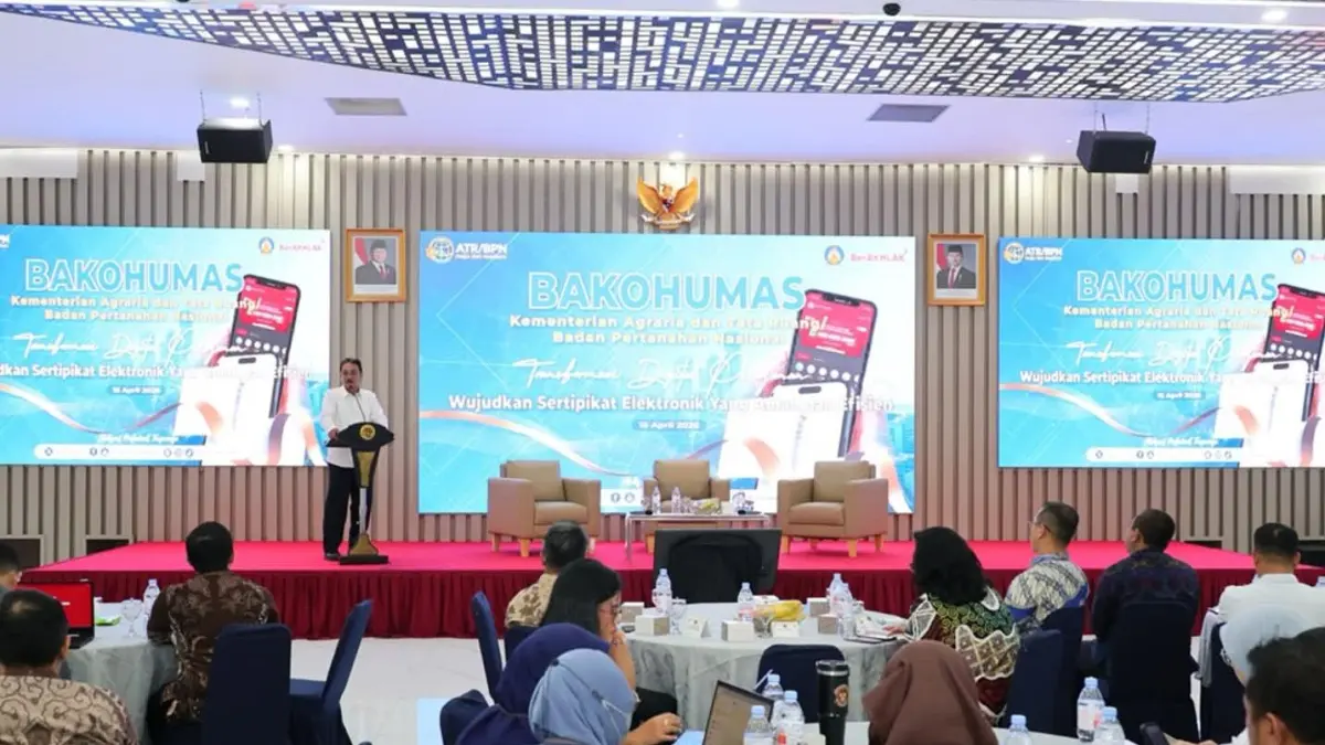 Sekjen ATR/BPN Buka Forum Bakohumas 2026