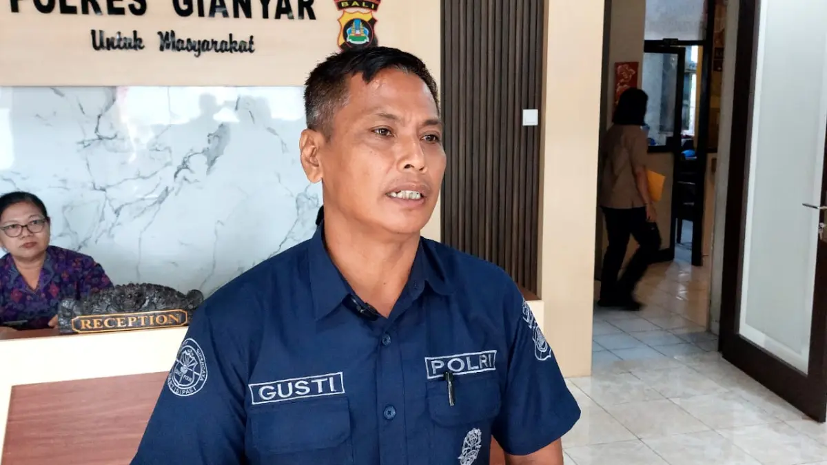 HUMAS : Kasi Humas Polres Gianyar I Gusti Ngurah Suardita.