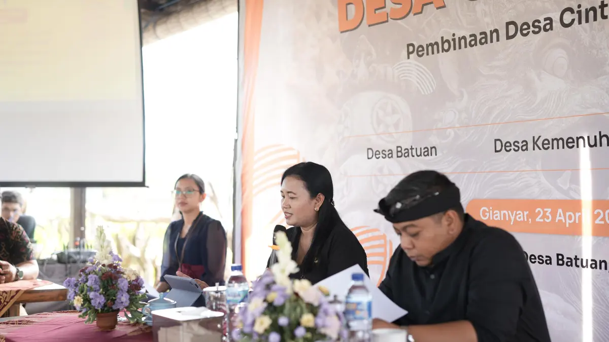 STATISTIK : Program Desa Cinta Statistik (Desa Cantik) Tahun 2026, di Puspa Aman Desa Batuan, Kecamatan Sukawati.