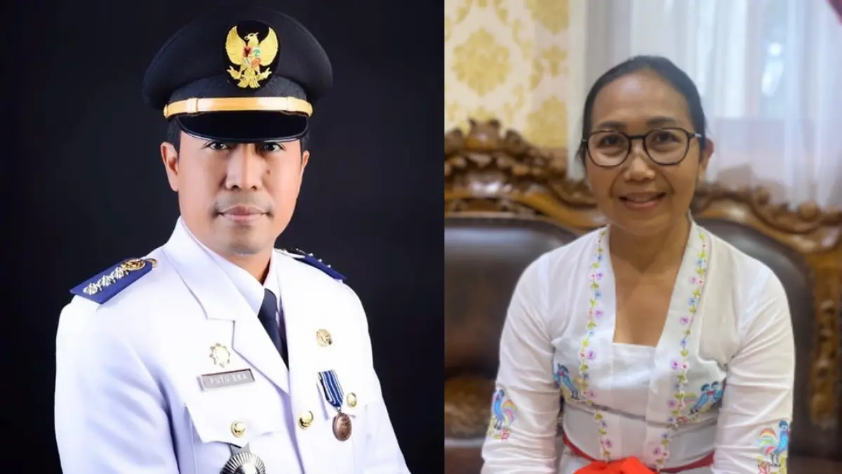 Calon Kadis Pariwisata Badung, I Putu Eka Parmana dan Anak Agung Putri Mas Agung. (Istimewa)