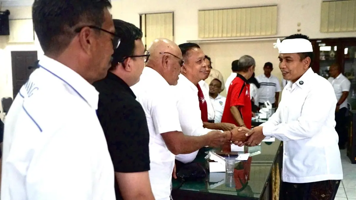 Musyawarah Olahraga Kabupaten (Musorkab) KONI Jembrana yang digelar di Ruang Rapat Aula Jimbarwana Lantai II Pemkab Jembrana, Rabu (29/4/2026). (Ist)