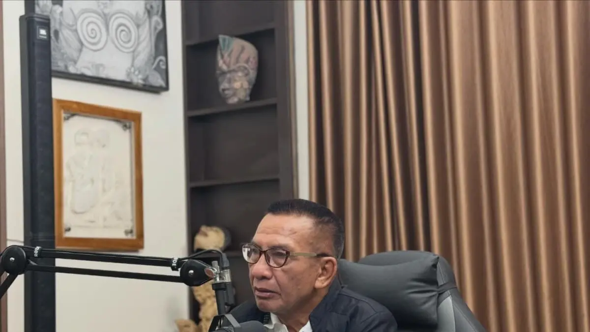Ketua Dewan Pimpinan Daerah Kongres Advokat Indonesia (DPD KAI) Provinsi Bali sekaligus kuasa hukum pelapor, I Nyoman Gde "Ponglik" Sudiantara. (Bali Express/Istimewa)