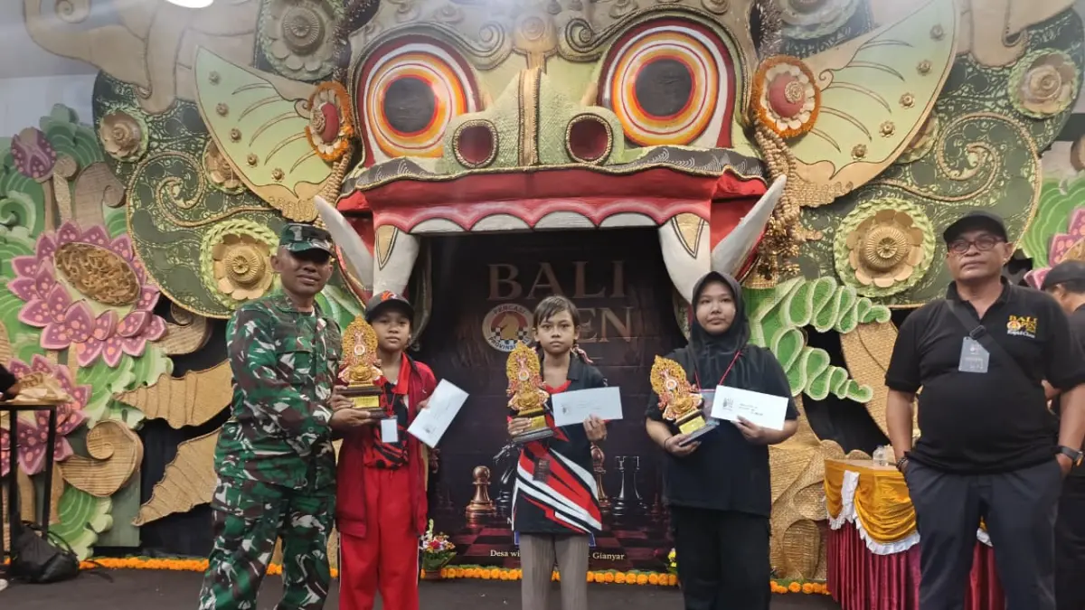 Pecatur Buleleng yang meraih juara dalam turnamen di Gianyar. 