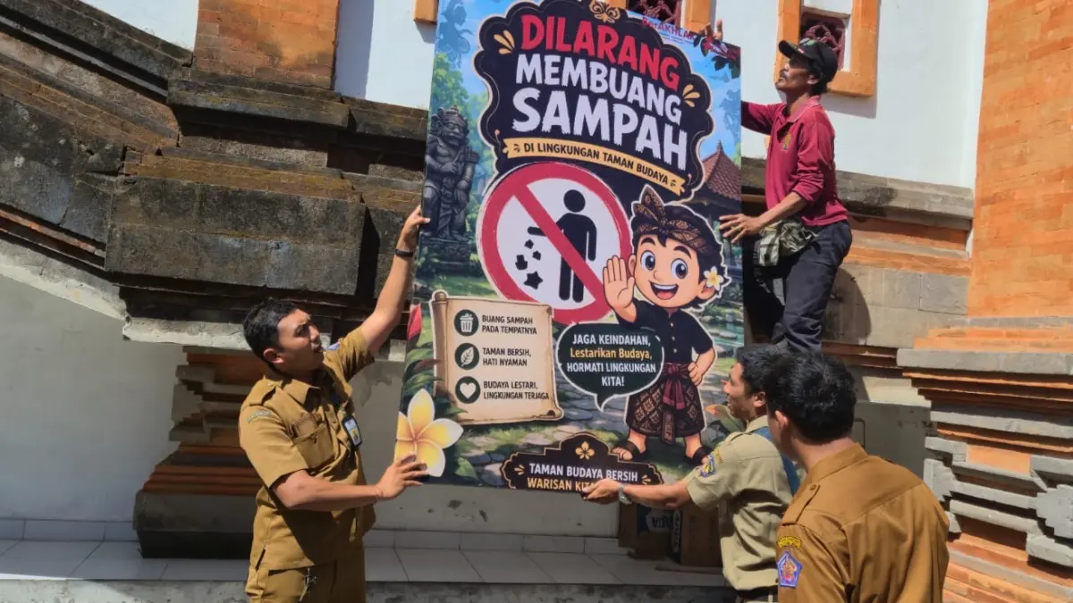 BENAHI FASILITAS:&nbsp;sejumlah fasilitas di kawasan&nbsp;Taman Budaya Provinsi Bali&nbsp;telah dibenahi untuk mendukung kelancaran pelaksanaan PKB 2026.