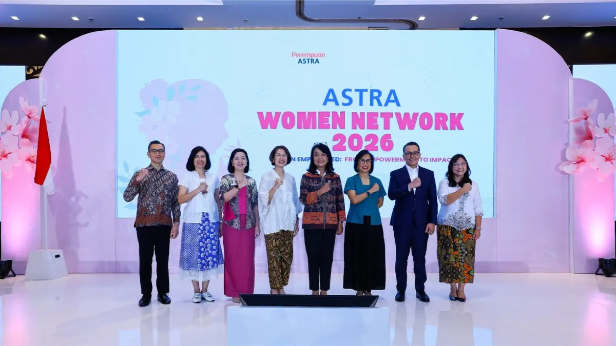 Astra Women Network 2026 yang berlangsung di Menara Astra, Jakarta, pada Selasa (12/5).