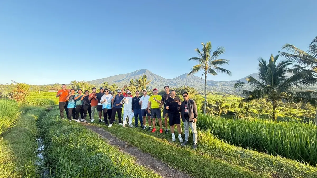 TOURISM RUN:&nbsp;Kawasan terasering Jatiluwih di Kabupaten Tabanan akan menjadi lokasi penyelenggaraan Bali Tourism Run 2026 yang digelar DPD ASITA Bali pada 21 Juni 2026