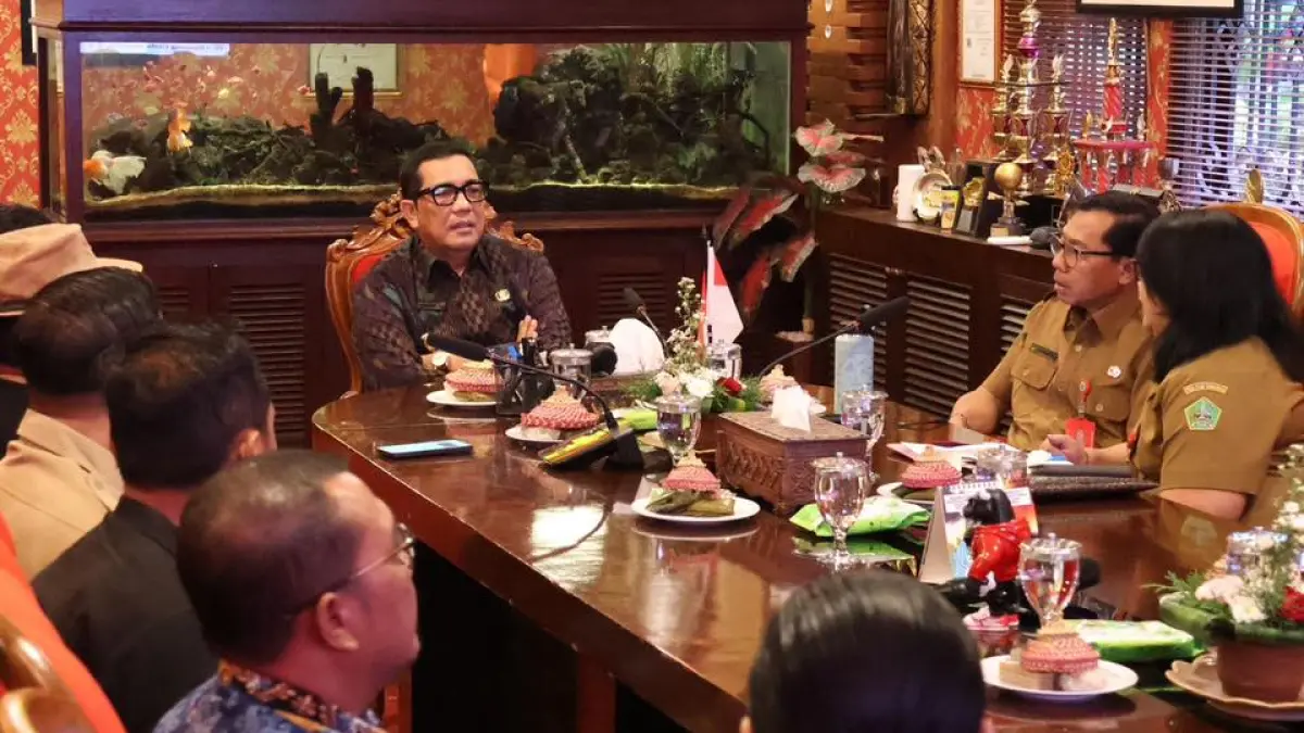Rapat koordinasi bersama Bupati Tabanan dalam rangka persiapan PKB Kabupaten Tabanan 2026, Selasa (19/5/2026). (Ist)