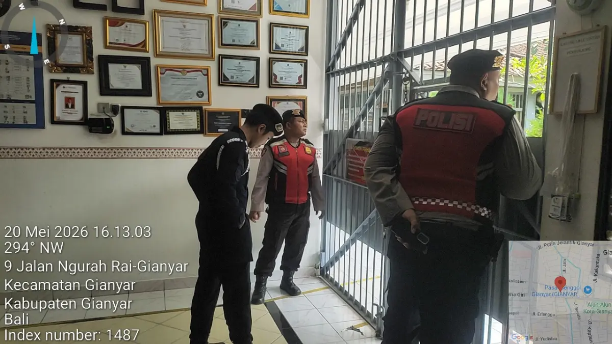 PATROLI : Sat Samapta Polres Gianyar gelar patroli.&nbsp;