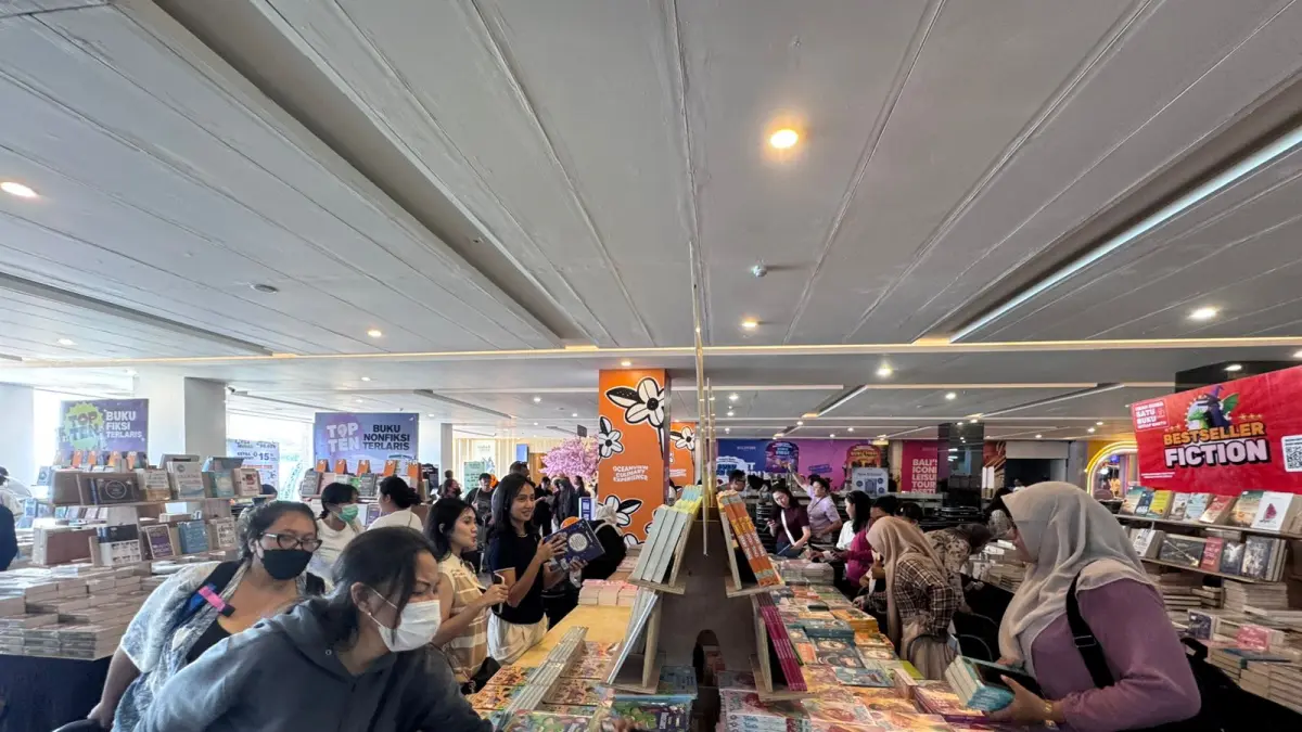 ANTUSIAS: Big Bad Wolf Bali 2026 hari pertama, Senin (25/5)