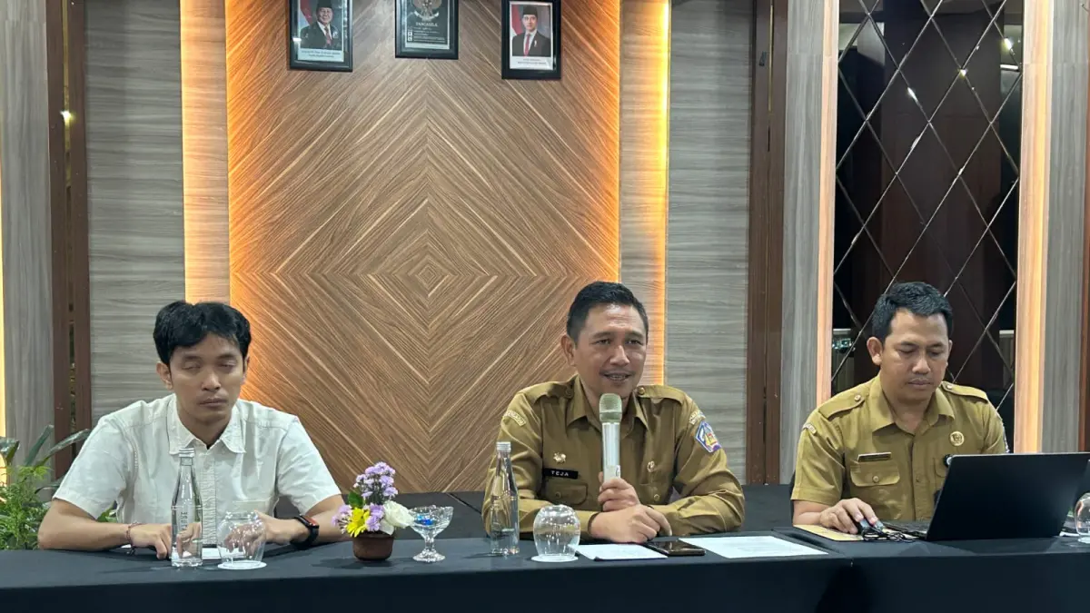 LAYANAN : Koordinasi dan penguatan layanan panggilan darurat 112 tingkat Provinsi Bali di City of Aventus Hotel Denpasar, Senin (25/5).