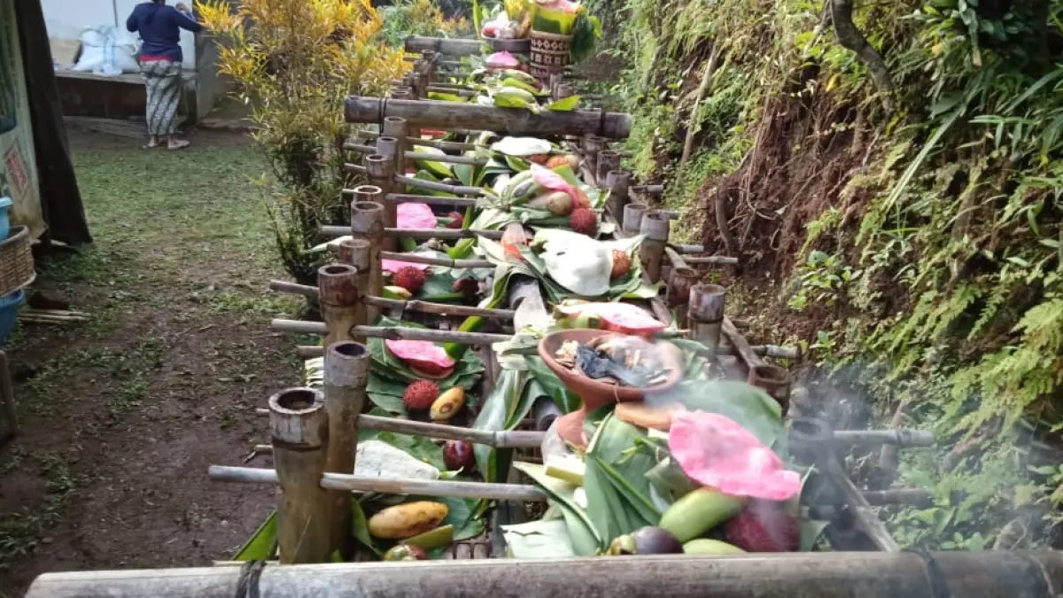 Sanggah Kemulan Nganten di Desa Pedawa, Kecamatan Banjar, Buleleng