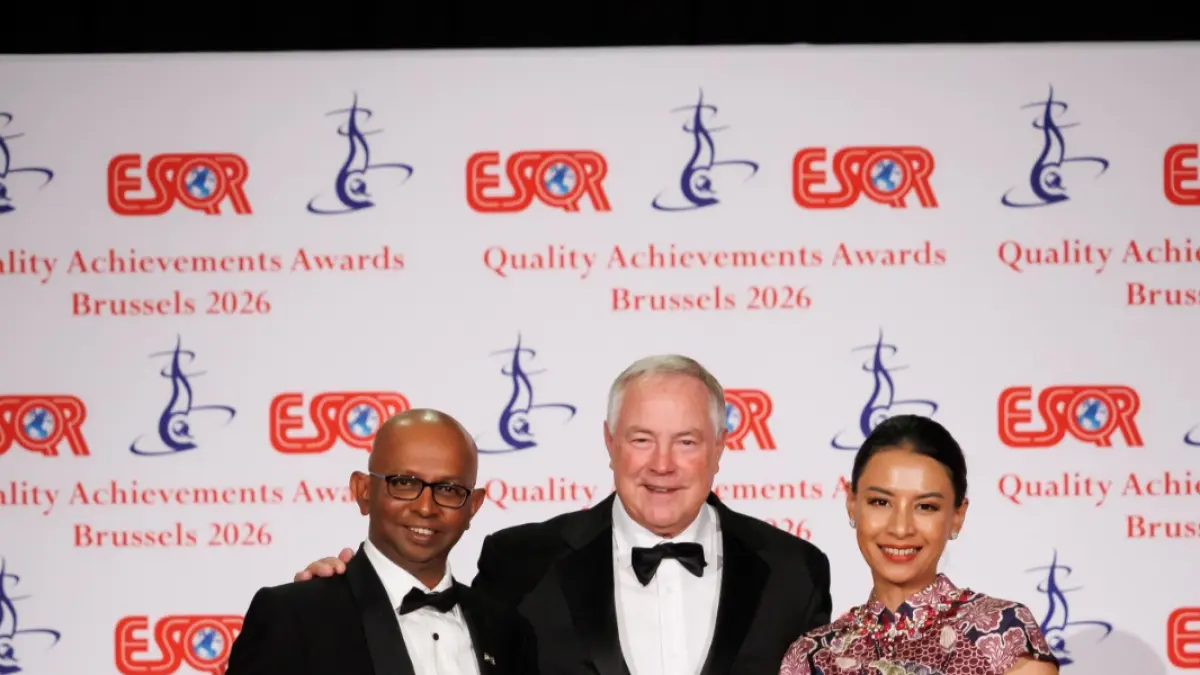 Handara Raih Penghargaan Internasional ESQR Quality Achievements Awards 2026 di Brussels