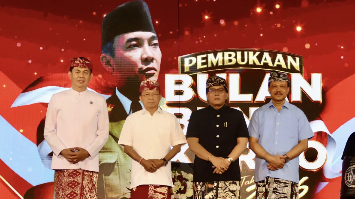 LOMBA-LOMBA: Pertemuan&nbsp;Bulan Bung Karno VIII Tahun 2026 pada Senin (1/6) di Panggung Terbuka Ardha Candra, Art Center Denpasar