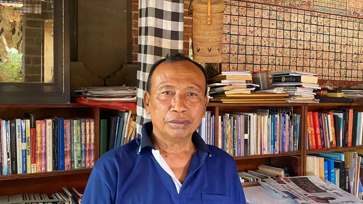 Bendesa Adat Kapal, Ketut Sudarsana. (Resa Kertawedangga/Bali Express)