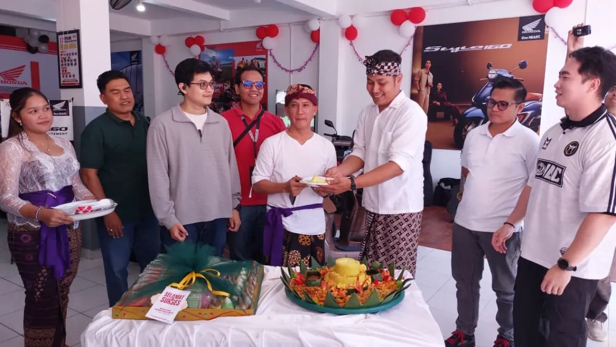 Honda resmikan Mega Pos Honda Baturiti. (Ist)