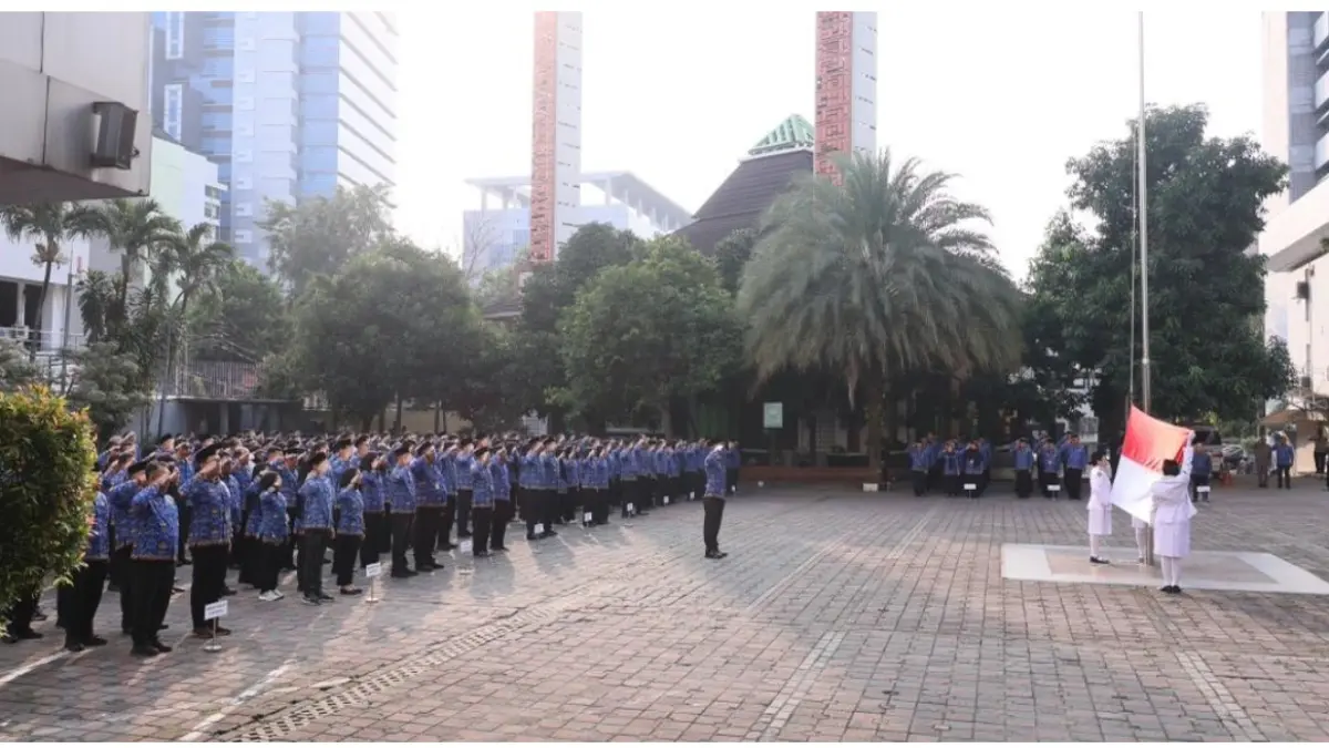 Jadi Simbol Nilai Luhur, Kementerian ATR/BPN Laksanakan Upacara Hari Lahir Pancasila