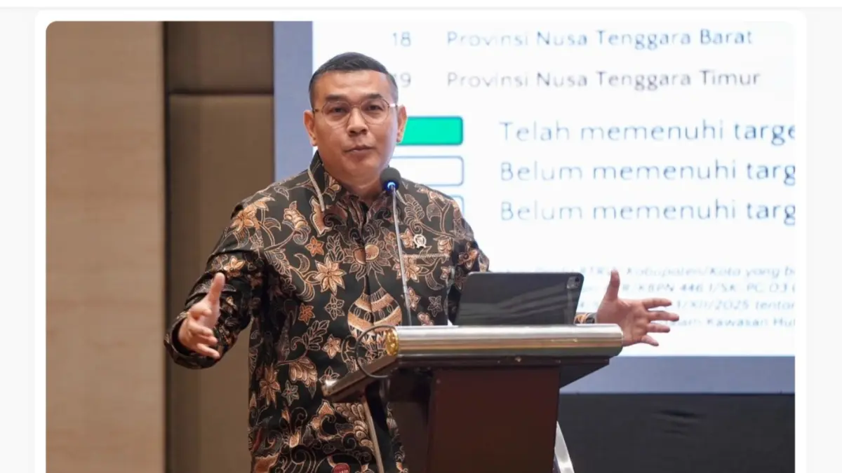 Wamen ATR/Waka BPN Tekankan Pentingnya Satu Data Sawah Nasional 