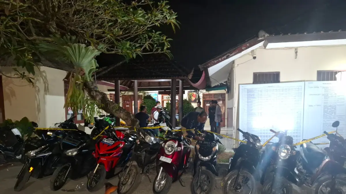 CURANMOR : Barang bukti curanmor oleh dua residivis.&nbsp;