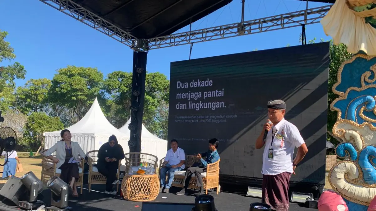 Peringatan World Ocean Day, Coral Triangle Day and Road to Ocean Impact Summit 2026 di Peninsula Island, The Nusa Dua pada Minggu, 7 Juni 2026.