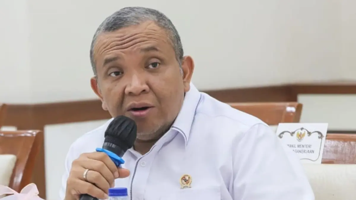 Wakil Menteri Ketenagakerjaan Afriansyah Noor (IST)