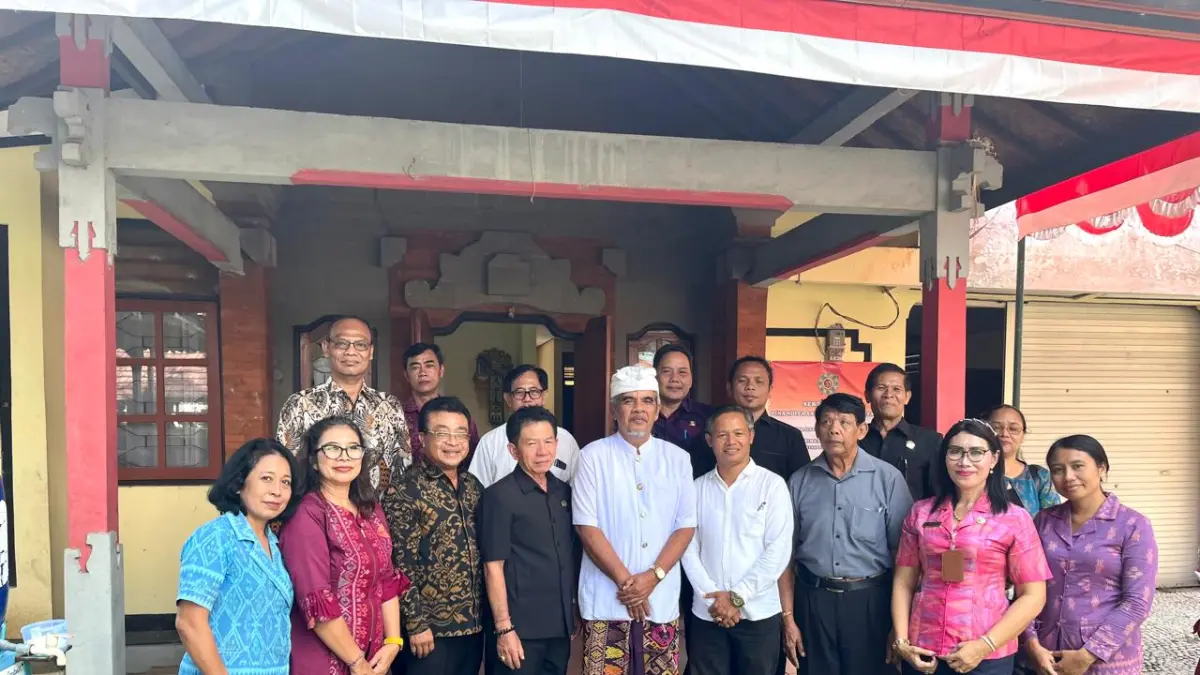 Kunjungan Komisi I DPRD Klungkung di PHDI Buleleng pada Selasa (9/10) siang