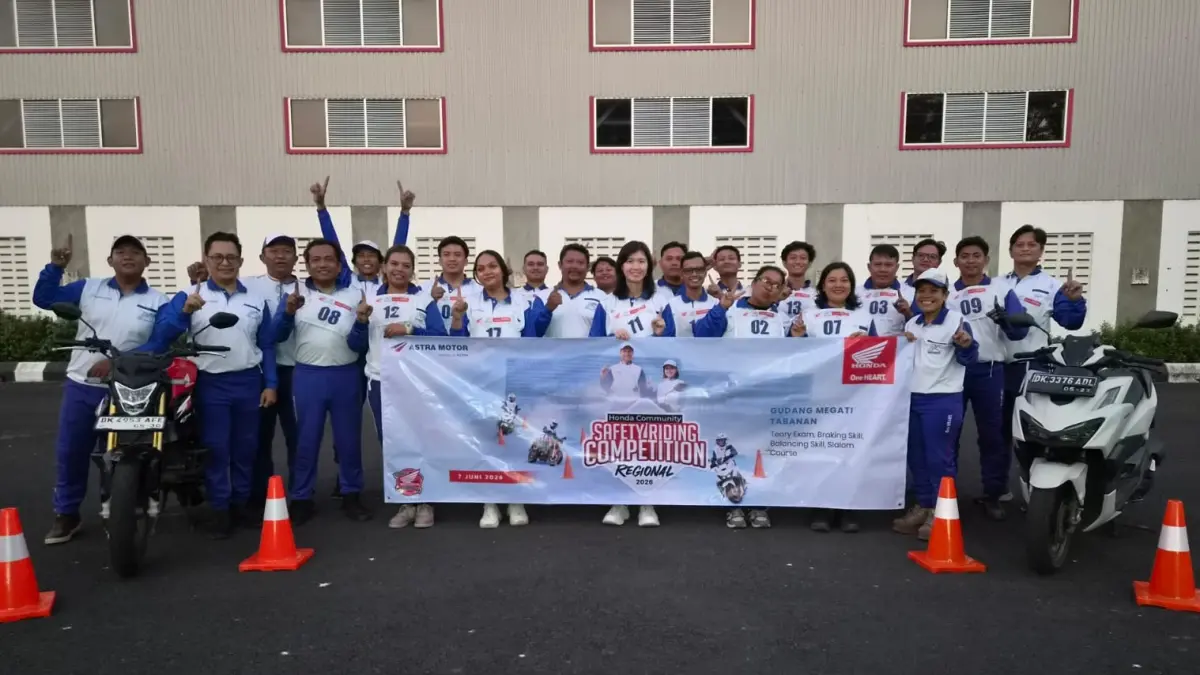  Pelatihan dan Kompetisi Regional Instruktur Safety Riding Advisor Community 2026. (Ist)
