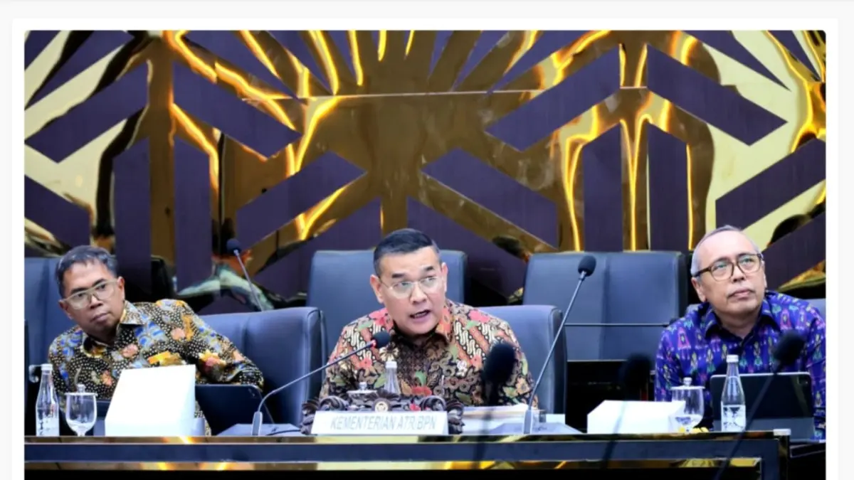 Wamen ATR/Waka BPN dalam Raker Bersama DPR RI