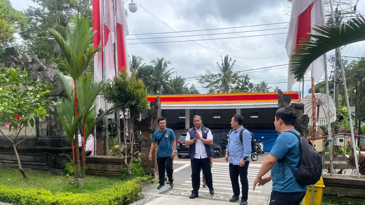 PAYANGAN: Desa Bukian Payangan, wakili Gianyar lomba Kampung Bebas Narkoba.&nbsp;