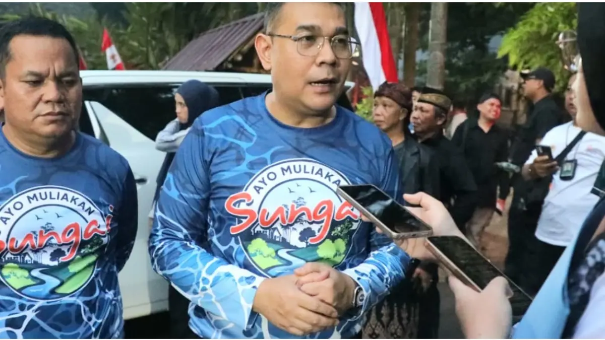 Wamen Ossy Hadiri Gerakan Nasional “AYO Muliakan Sungai”