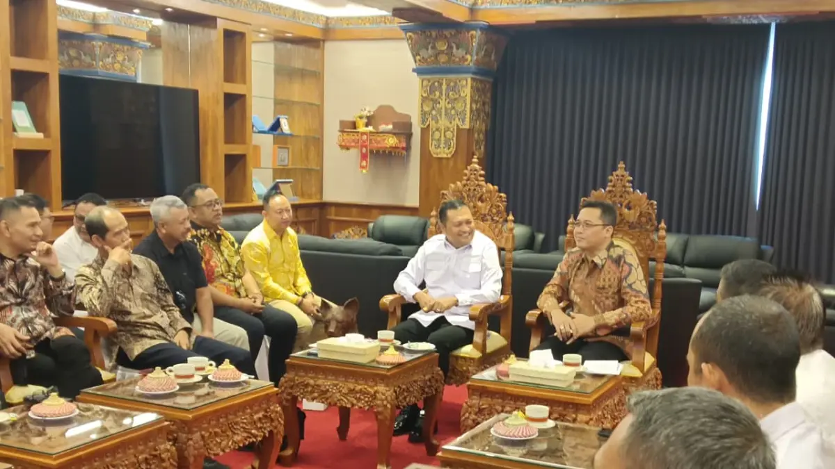 BUPATI : Bupati Magelang bersama rombongan studi tiru ke Pemkab Gianyar.&nbsp;