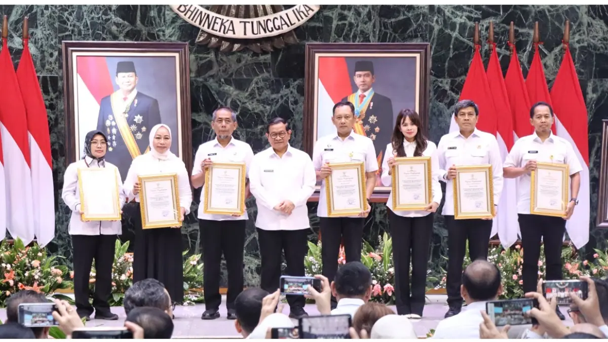 Pemprov DKI Jakarta Beri Penghargaan kepada Kementerian ATR/BPN 