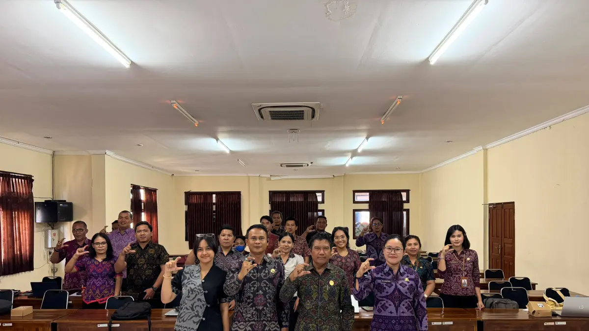 BIMTEK : Bimtek Monev KIP 2026 di Ruang Rapat PLUT-KUMKM Bedulu.
