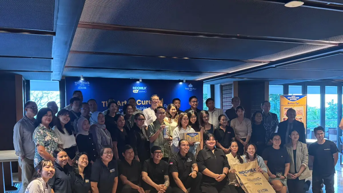 IST: Indomilk Bakepreneur Roadshow di Bali dengan mengangkat tema The Art of Curated Bite-Sized Pastries x Coffee Pairing