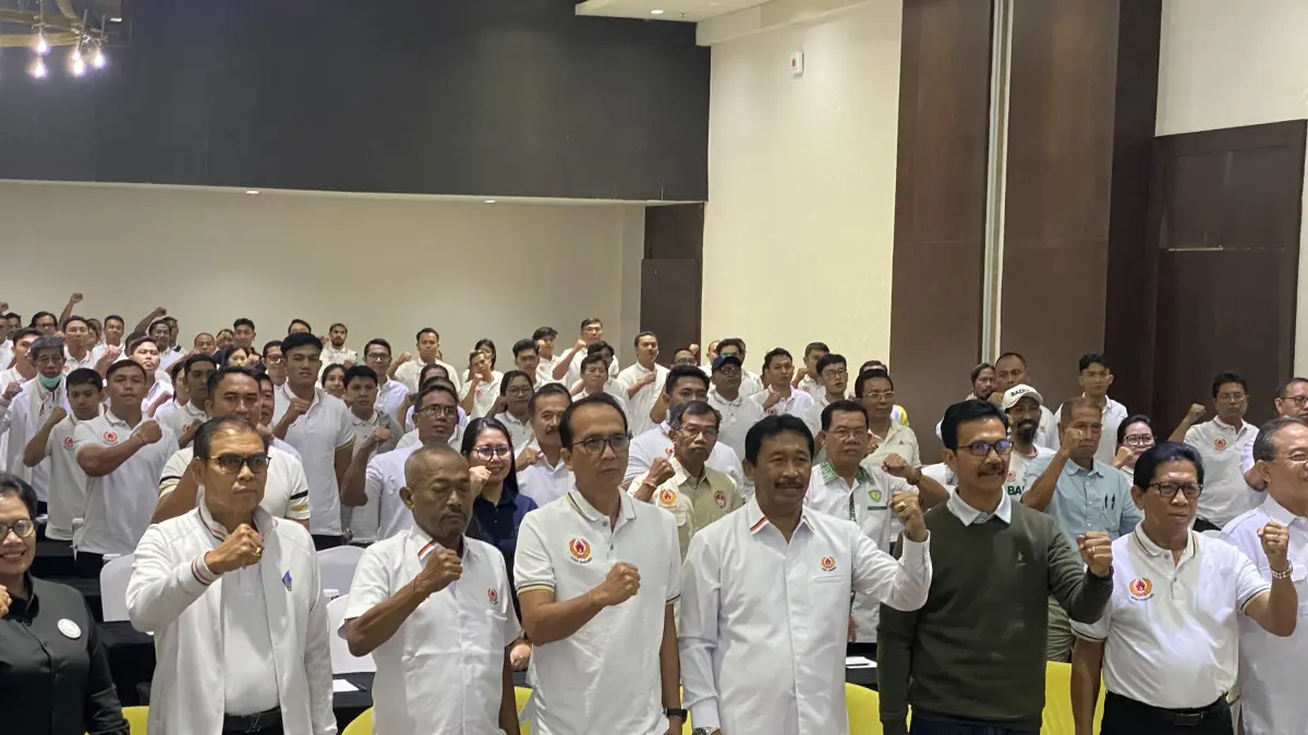 Pelaksanaan Training of Trainers (TOT) bagi pelatih cabang olahraga yang digelar KONI Kabupaten Badung pada Jumat (3/7). (Resa Kertawedangga/Bali Express)