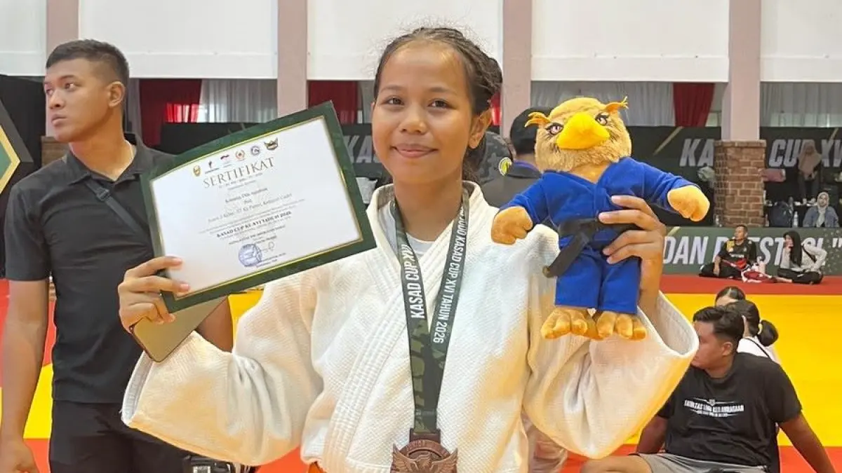 Atlet judo yang meraih prestasi pada Kejuaraan Nasional Judo Kasad Cup XVI Tahun 2026. (Ist)

&nbsp;