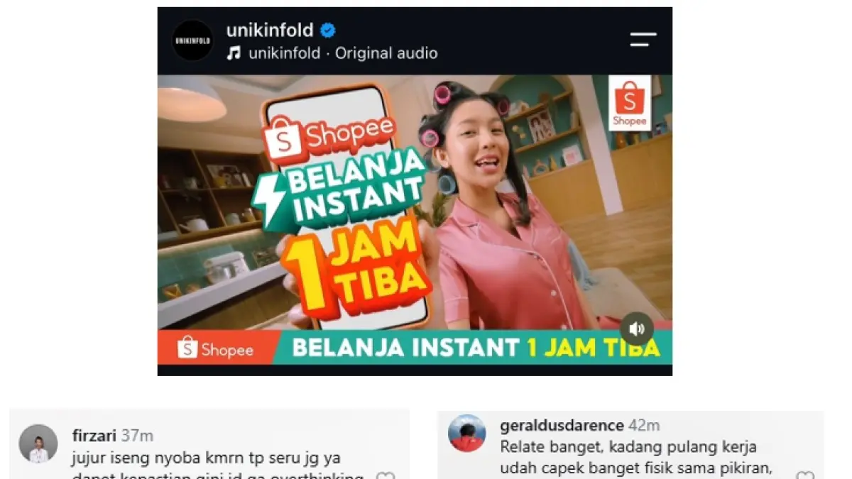 Belanja Instant 1 jam tiba