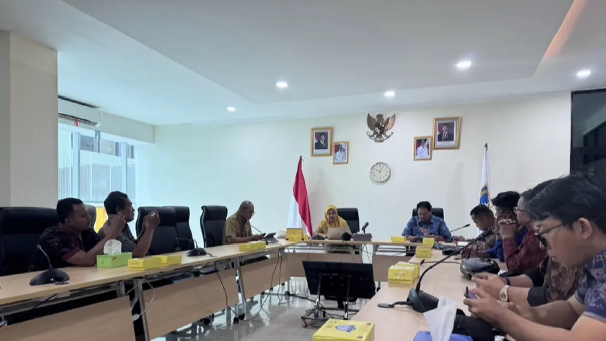 STUDI TIRU:&nbsp;Rombongan Press Tour DPRD Provinsi Bali melakukan kunjungan studi tiru ke Dinas Tenaga Kerja, Transmigrasi, dan Energi (Disnakertransgi) DKI Jakarta, Selasa (7/7)