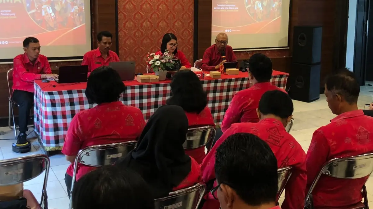 apat Koordinasi (Rakor) Percepatan Penurunan Stunting di Ruang Rapat Lantai III Dinas Pendidikan Kabupaten Tabanan, Selasa (7/7/2026). (Ist)