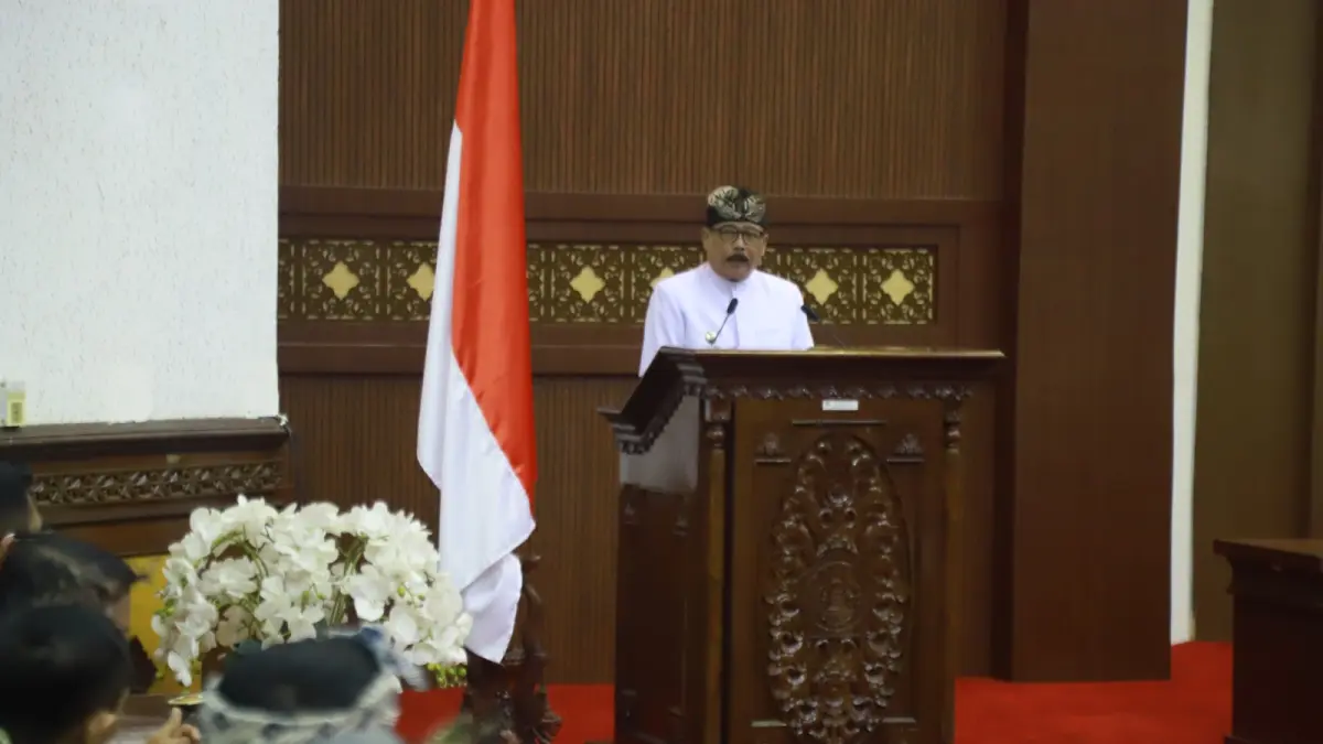 WAKIL : Wakil Bupati Gianyar, Anak Agung Gde Mayun.
