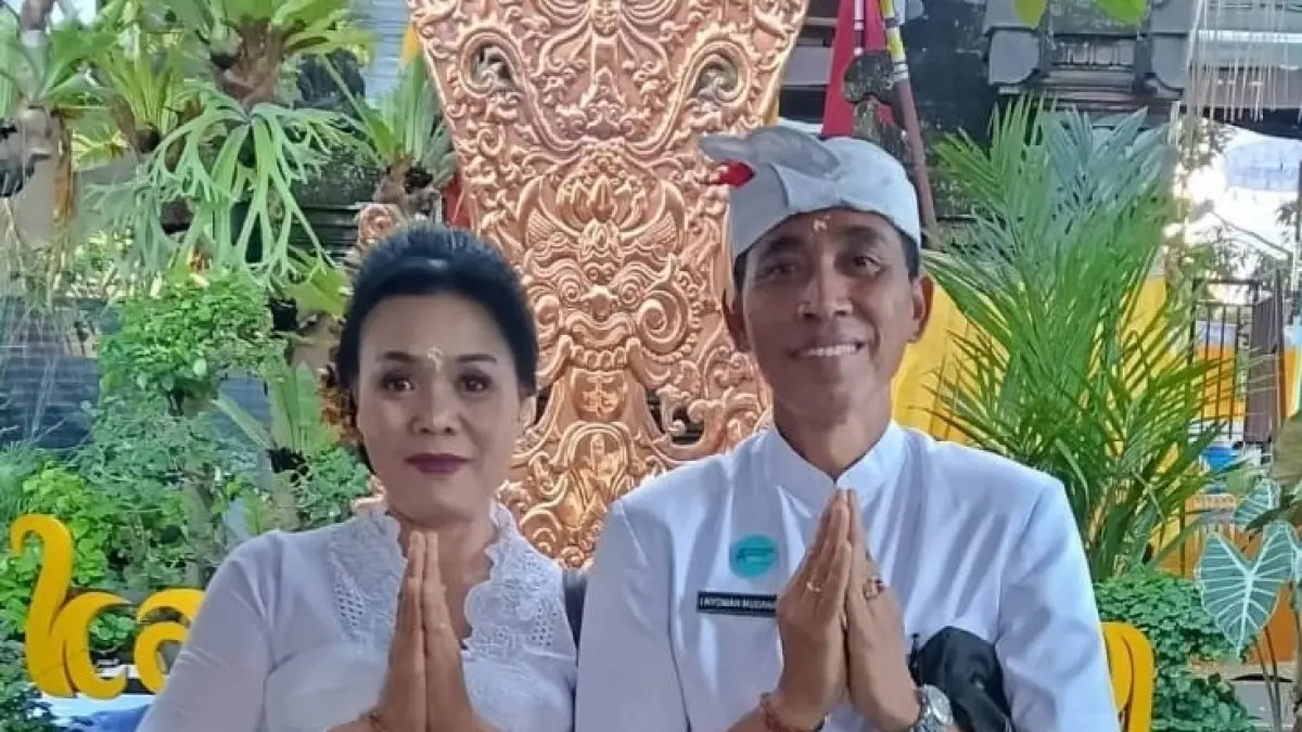 KEPALA : Kepala Seksi Pendidikan Hindu, Kemenag Gianyar, I Nyoman Mudana yang kini dilantik menjadi Kepala Kantor Kemenag Bangli.
