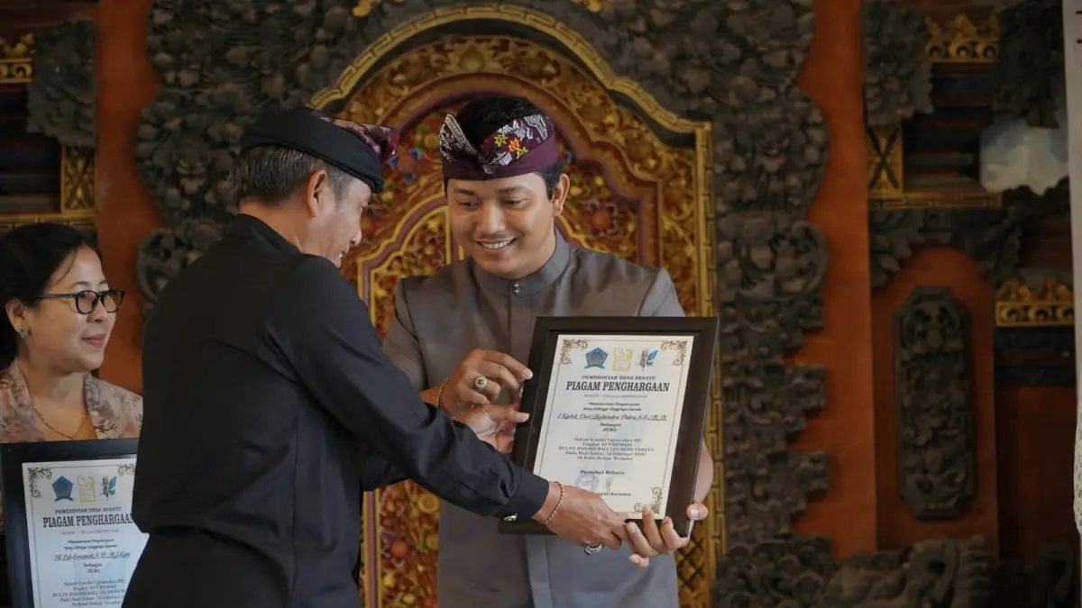TOKOH : Tokoh Muda Desa Mas, Ubud, I Kadek Dwi Mahendra Putra.&nbsp;