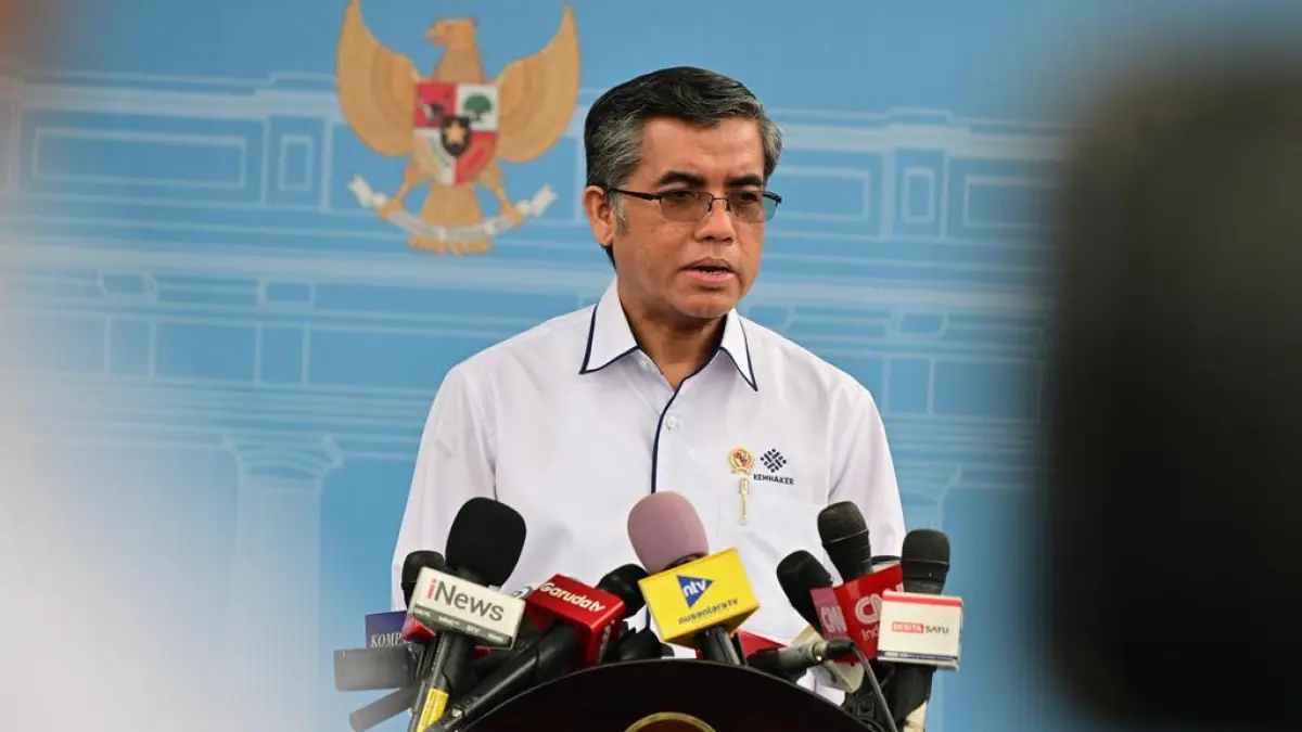 Menteri Ketenagakerjaan (Menaker) Yassierli (IST)